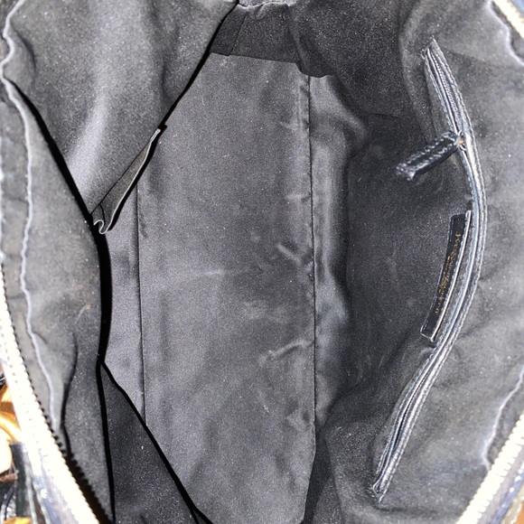 YSL LARGE PATENT LEATHER MUSE BAG EUC 11x16x6 - Picture 14 of 16